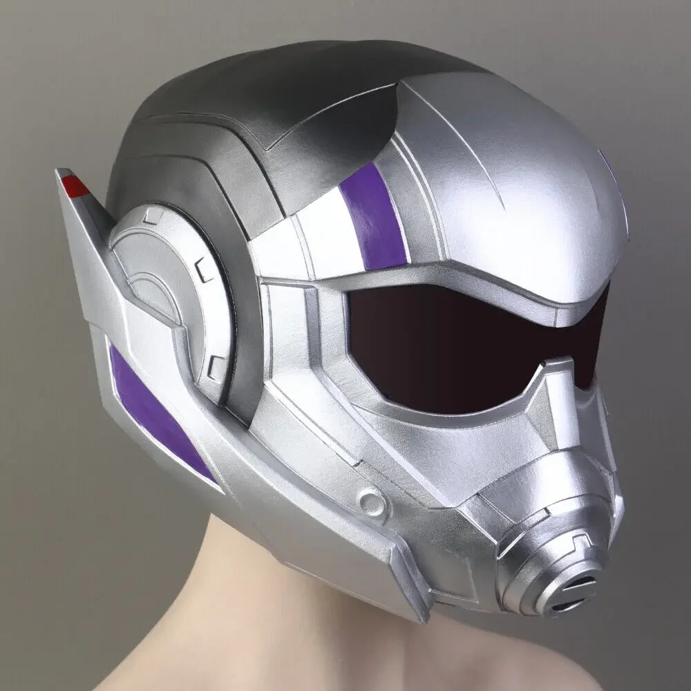Helmet Cosplay AntMan and The Wasp Quantumania Stature Helmet Antgirl Cassie Mask PVC Ant Mask Halloween Party Prop