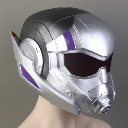 Helmet Cosplay AntMan and The Wasp Quantumania Stature Helmet Antgirl Cassie Mask PVC Ant Mask Halloween Party Prop