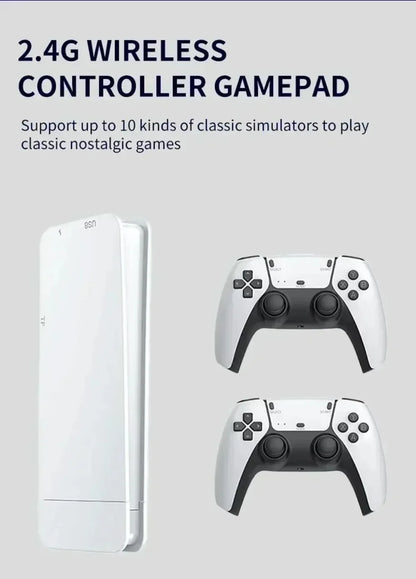 2026 New M15 Game Mini TV Handheld Game Console Wireless Gamepads Video Game 64G 20000+ Retro Game HD Output Two-player ﻿