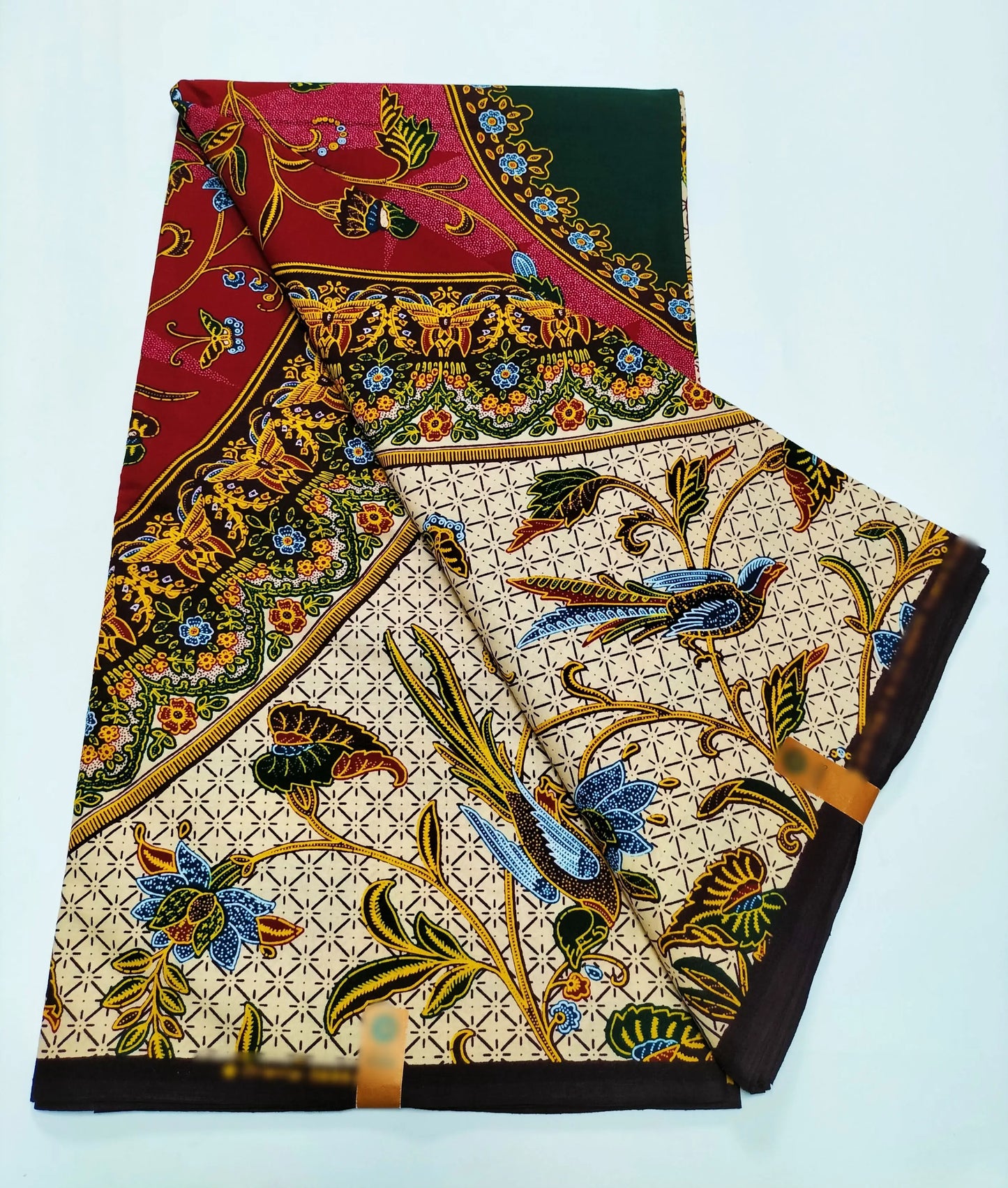 Dutch african Nigiar wax 100% Cotton Real Wax Pagne foVeritable Hollandais Dutch print High Quality fabric cloth 6yards