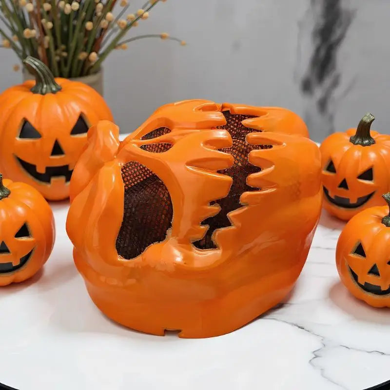 2025 Funny Cosplay Roleplay Mask Halloween Horror Devil Mask Pumpkin Mask Demon Terror Carnival Party Costume Props