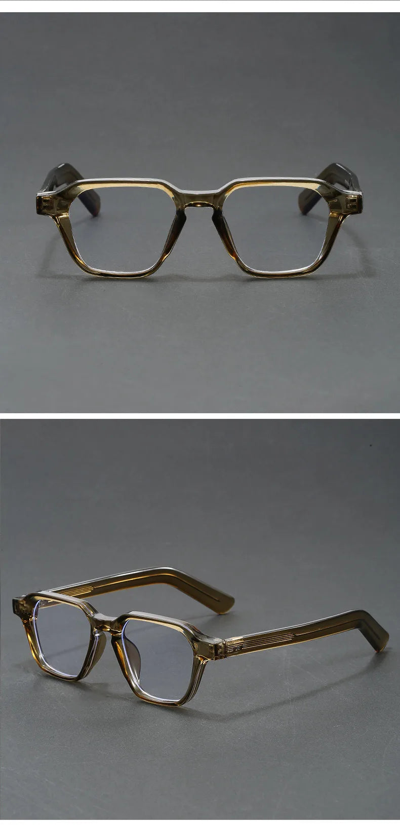 Men's Reading Glasses Blue Light Optical Lenses with Recipe Woman Vintage Tr90 Photochromic Lens Women's Eyeglasses with Frame