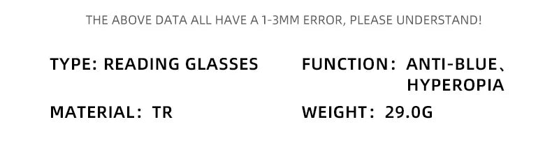 Fashion Women Reading Glasses Square Plastic Computer Anti-Blue Light Women Men Presbyopia Hyperopia Eyeglasses +1.0 +1.5 +2.0