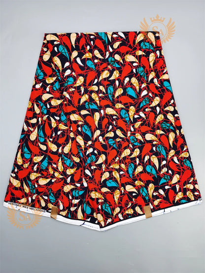 New 100% Cotton Original Real Wax Ankara Fabric 2021 African Print Fabric For Wedding Dress Tissue African Fabric Wax Fabric