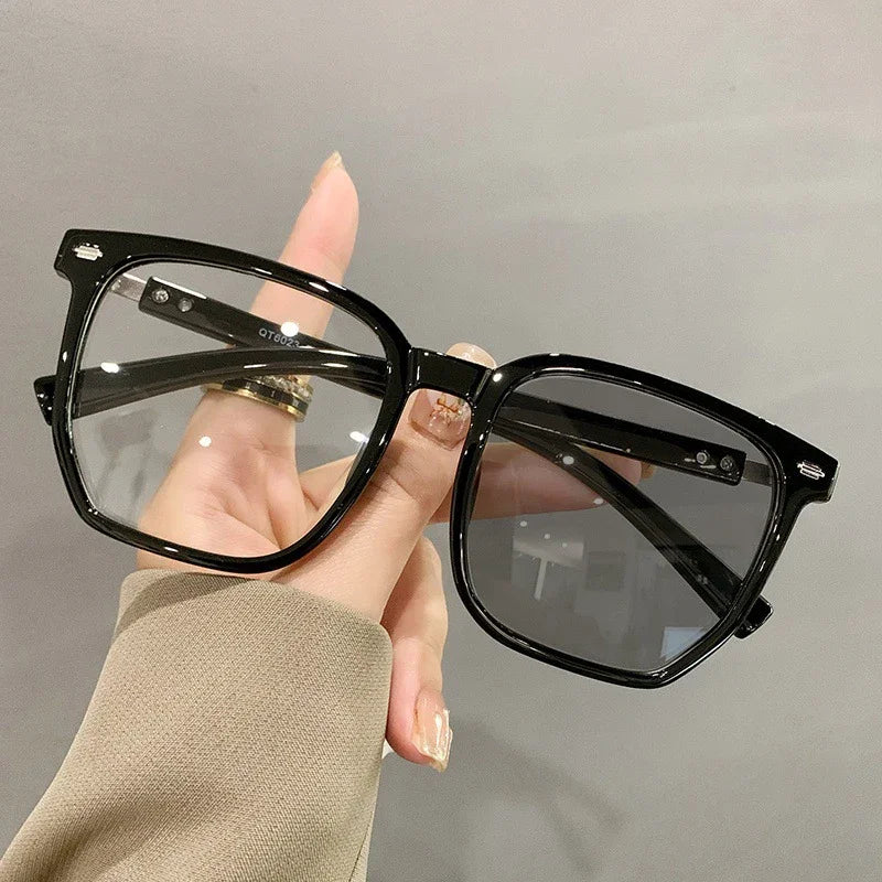 Fashion Transparent Computer Glasses Frame Women Men Anti Blue Light Square Eyewear Blocking Glasses Optical Spectacle Eyeglass