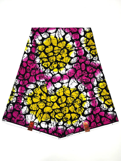 Ankara Fabric African Real Wax Print Fabric 100% Cotton High Quality 6 Yards African Fabric for Party Dress Nigeria