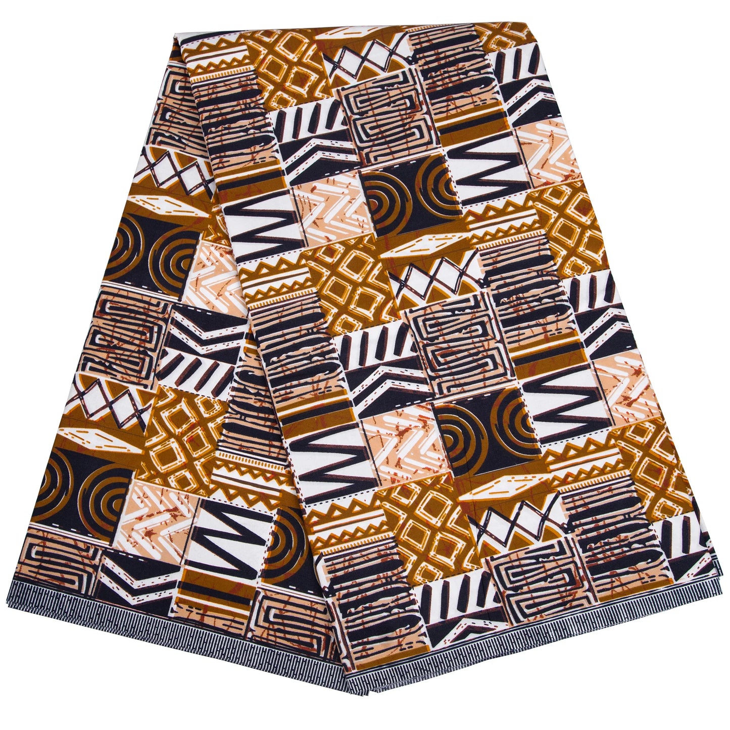African Ankara Wax Fabric Patchwork Retro Style Double Prints Warp DIY Cloth Sewing Materials Africa Loincloth Polyester Tissu