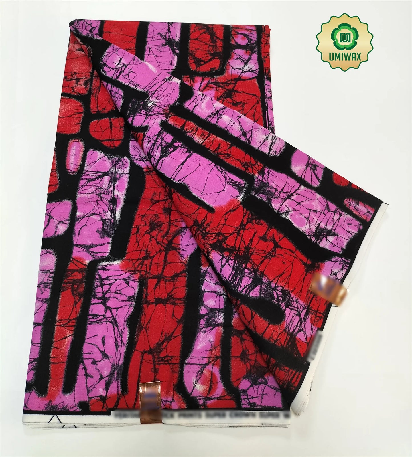 2025 Newest Ankara Real Wax Fabric Guaranteed Veritable African Wax Print Pagne Fabric 100% Cotton 6 Yards Ghana Style Dresses