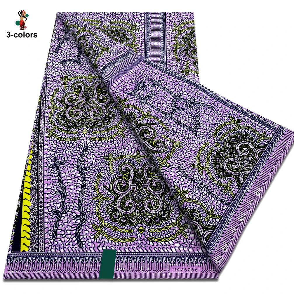 2025 Veritable Wax Guaranteed Real Wax Print Fabric dutch hollandais Pagne African Wax Fabric 6 yards