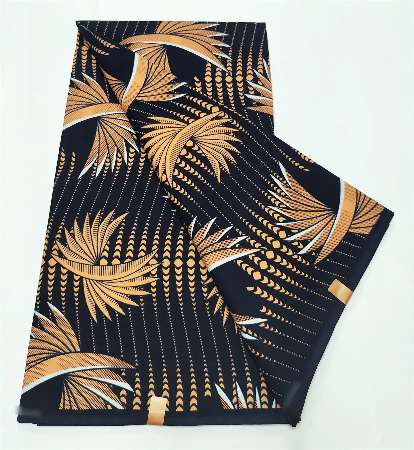 2025 Newest Ankara Real Wax Fabric Guaranteed Veritable African Wax Print Pagne Fabric 100% Cotton 6 Yards Ghana Style Dresses