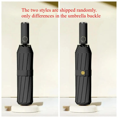 72 Bone Super Strong Windproof Automatic Folding Reinforced Large Rainproof Sun Protection   Women Men Umbrella