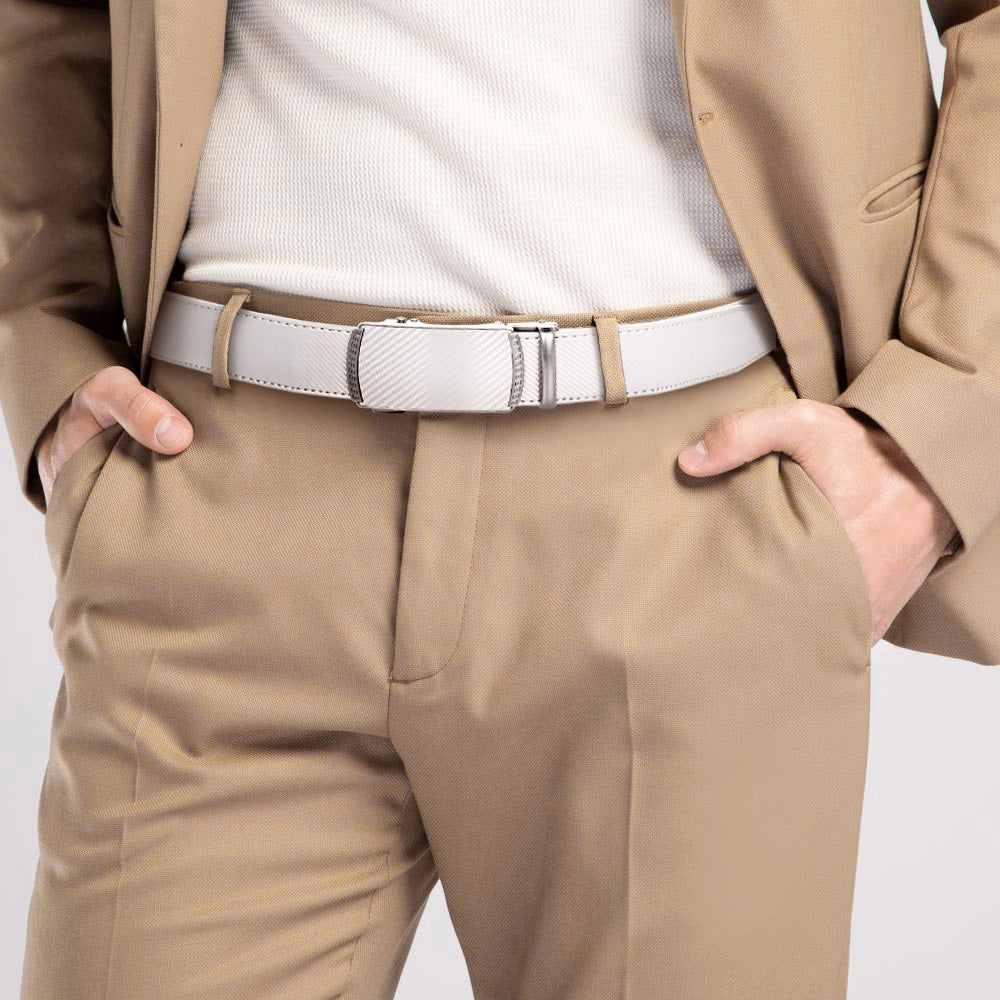 Men Belts Leather Waist Strap Male Automatic Buckle Waistband Mens High Quality Girdle Belts for Women Men Gifts 105 115  125cm