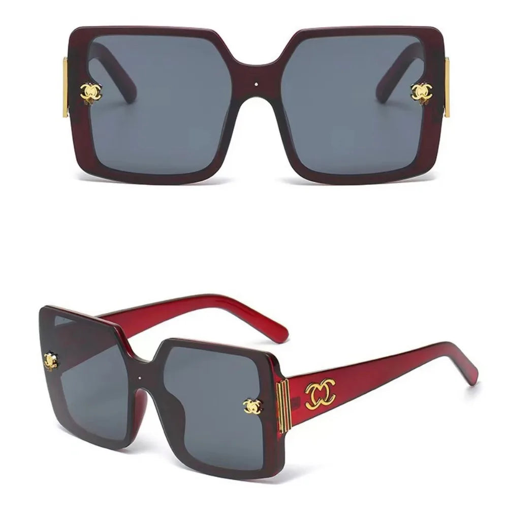 New Classic Fashion Sunglasses Women's Luxury Charm Men's Brand Glasses Fashion Neutral UV400 Sunglasses