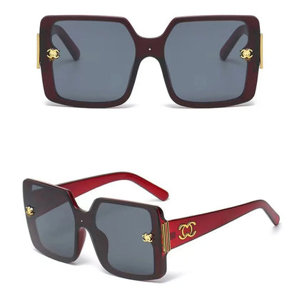 New Classic Fashion Sunglasses Women's Luxury Charm Men's Brand Glasses Fashion Neutral UV400 Sunglasses