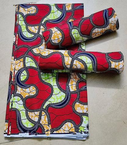 African Wax Fabric High Quality Wax Nigerian Ankara Block Prints New Arrivals Batik Fabric Dutch Pagne 100% Cotton For Sewing