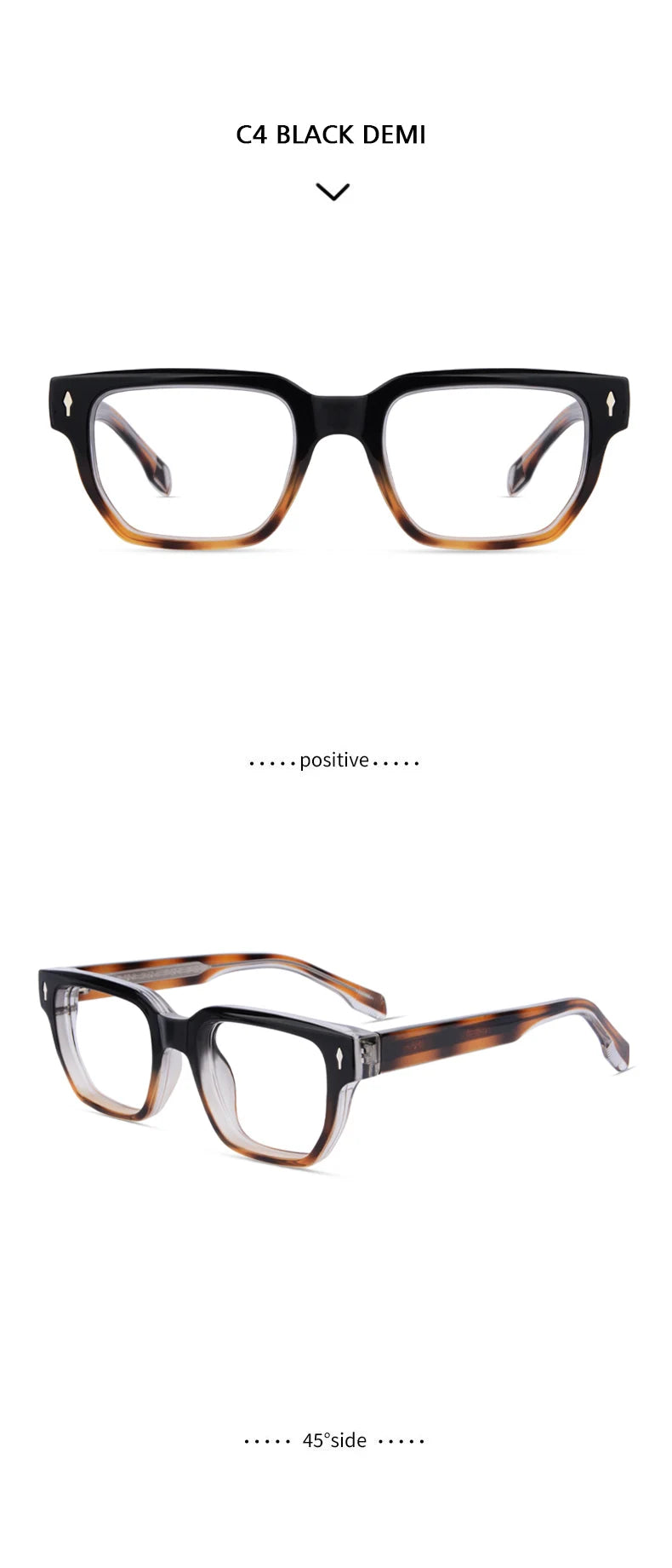 O-Q CLUB Glasses Myopia Eyeglasses Photochromic Glasses Man Prescription Blue Light Lenses to Read Women Lens Reading Glass Men