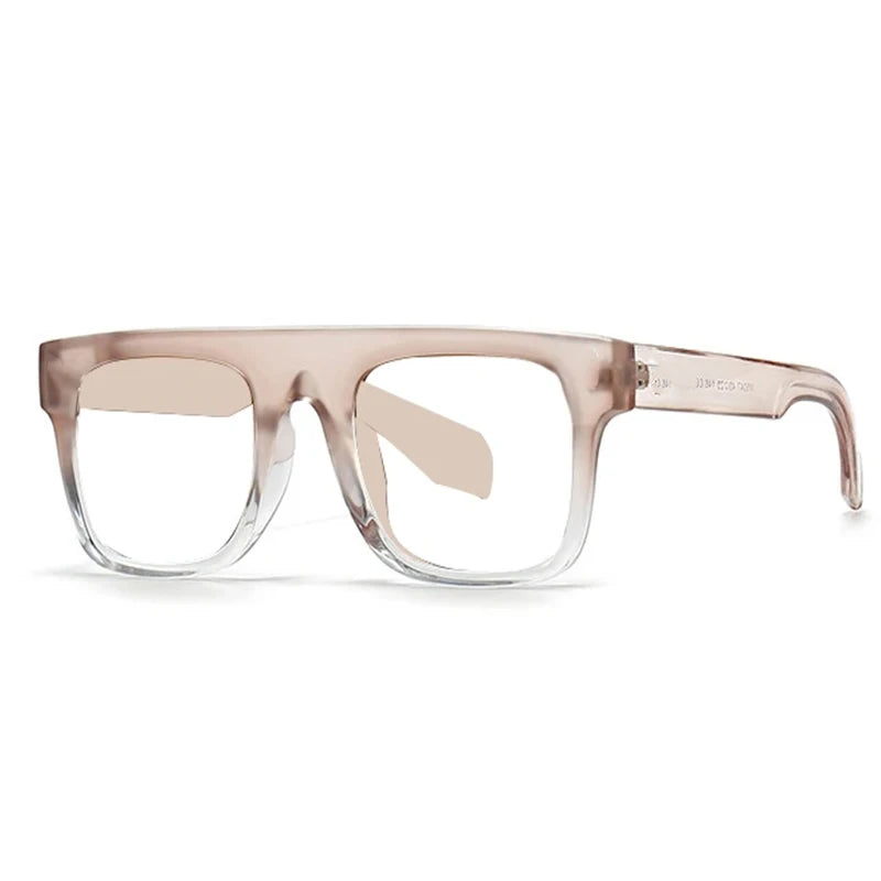 Luxury Square Frame Retro Reading Glasses Men Women Anti Blue Light Rice Nail Glasses Elegant Green Flat Top Computer Eyewear +2