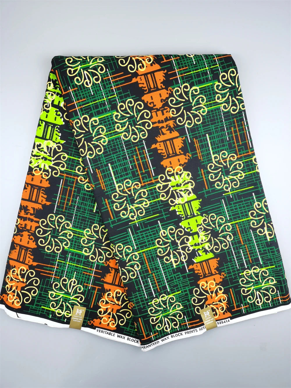 Ankara Fabric African Real Wax Print Fabric 100% Cotton High Quality 6 Yards African Fabric for Party Dress Nigeria