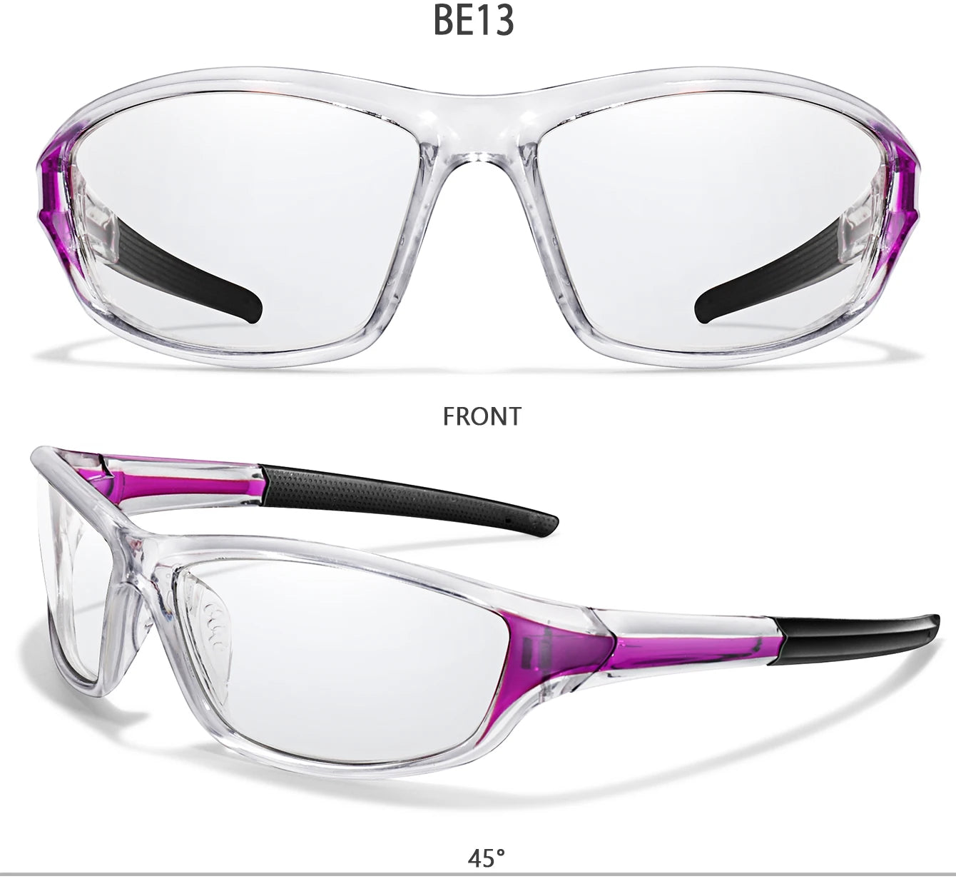 New Style Photochromic Cycling Eyewear Men Women MTB Bike Running Fishing Glasses Comfortable Brand Bicycle Goggles UV400