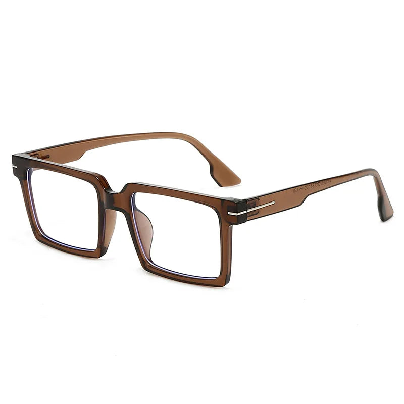 Square Women Reading Eyeglass Fashion Progressive Glasses Man's Myopia Eyewear Customized Prescription Lenses