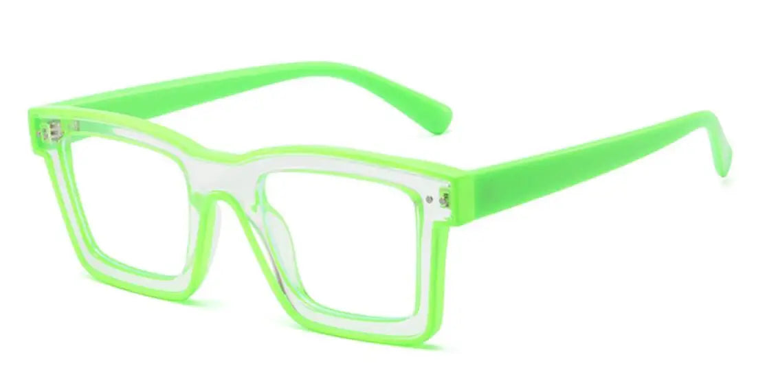 Retro Square Anti Blue Light Optical Glasses Frames Men Fashion Computer Prescription Eyeglasses Women TR90 Reading Glasses +2.5