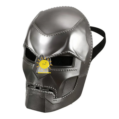Beast Kingdom Victor Von Doom Cosplay Costume Doctor Doom Cosplay Tops Pants Cloak Belt Role Outfit Resin Mask Halloween Cos Men