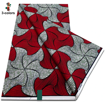 2025 Veritable Wax Guaranteed Real Wax Print Fabric dutch hollandais Pagne African Wax Fabric 6 yards