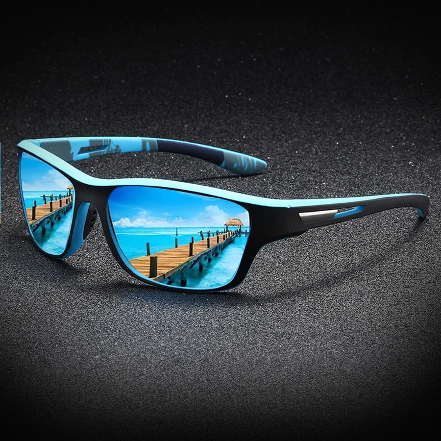 Outdoor Polarized Sports Sunglasses Men Women Cycling Climbing Skiing Fishing Driving Vintage Sun Glasses Eyewear Special Shaped