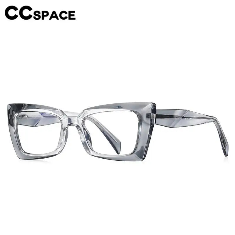 56875 Fashion Rectangle Anti-Blue Spectacle Frame Anti-Fatigue Computer Eyewear Frame for Women Gradient Eyeglasses