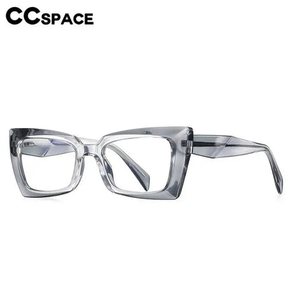 56875 Fashion Rectangle Anti-Blue Spectacle Frame Anti-Fatigue Computer Eyewear Frame for Women Gradient Eyeglasses