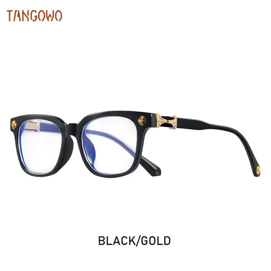 TANGOWO Bulb Light Glasses Man Style Men Sunglasses Women Graduated Lenses to Read Women's Eyepieces for Reading Glass Glasses-3