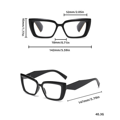 2/3PCS New Cat-eye Reading Glasses Fashionable Simple And Versatile Reading Glasses For Middle-aged And Elderly People 2319