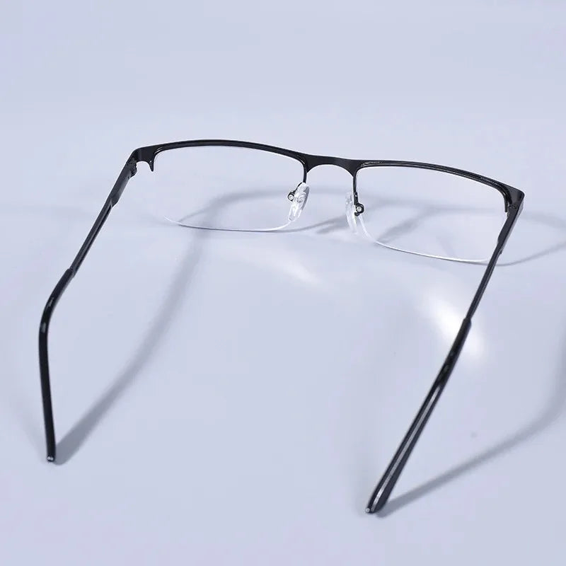Light Half Frame Reading Glasses Blue Light For Presbyopia Eyeglasses with Diopters +1.0+1.25+1.5+1.75+2.0+2.25+2.5+2.75+3.0+4.0