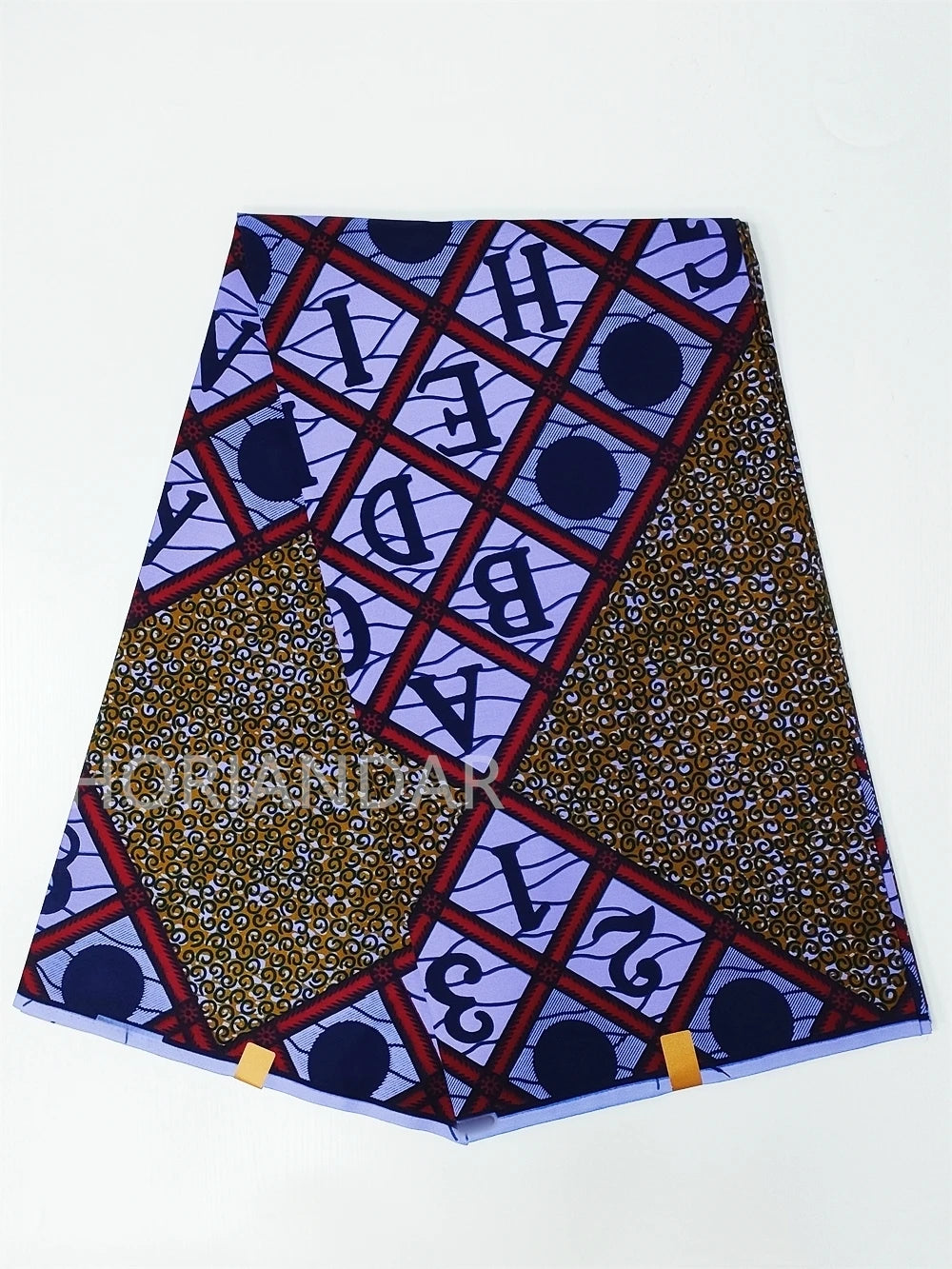 Classical Fabric Dutch Hollandais Fabric Veritable Real Wax for African Printed Dress Guaranteed 100% Cotton 6 Yards