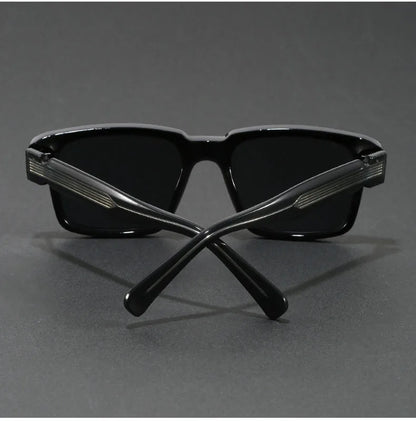 Retro Rectangle Sunglasses for Men Women UV400 Protection Classic Trendy Driving Sun Glasses Outdoor High Quality Travel Glasses