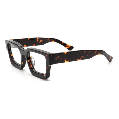 Gatenac Acetate Reading Glasses Handmade Photochromic Anti Blue Light Prescription Glasses Frame Men Progressive Myopia Eyewear