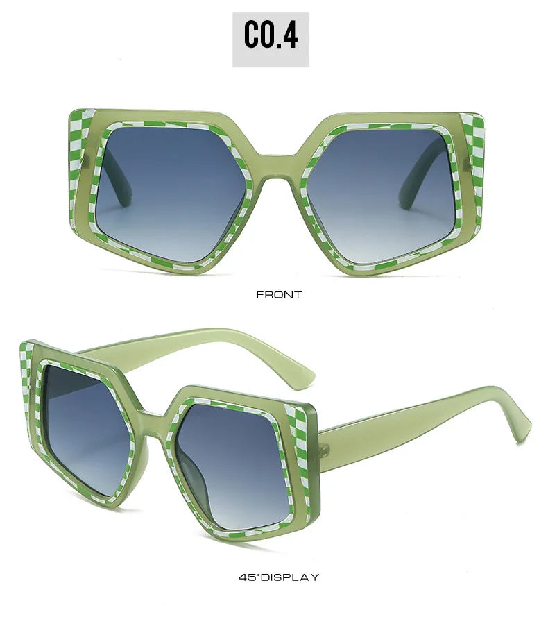 Classic Irregular Cat Eye Sunglasses Women Men Personality Design Outdoor Driving Fashion Party Sun Glasses UV400 Lentes De Sol