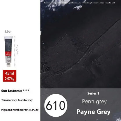 Winsor & Newton 45ML Oil Paint,Colorful Professionals Artist Drawing Tools for Canvas Wood,Crafts,Paper Art Stationery Supplies