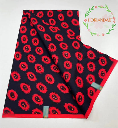 Veritable Guaranteed Dutch Hollandais Quality Prints Pagne African Fabric Dress Real Wax 100% Cotton 6 Yards