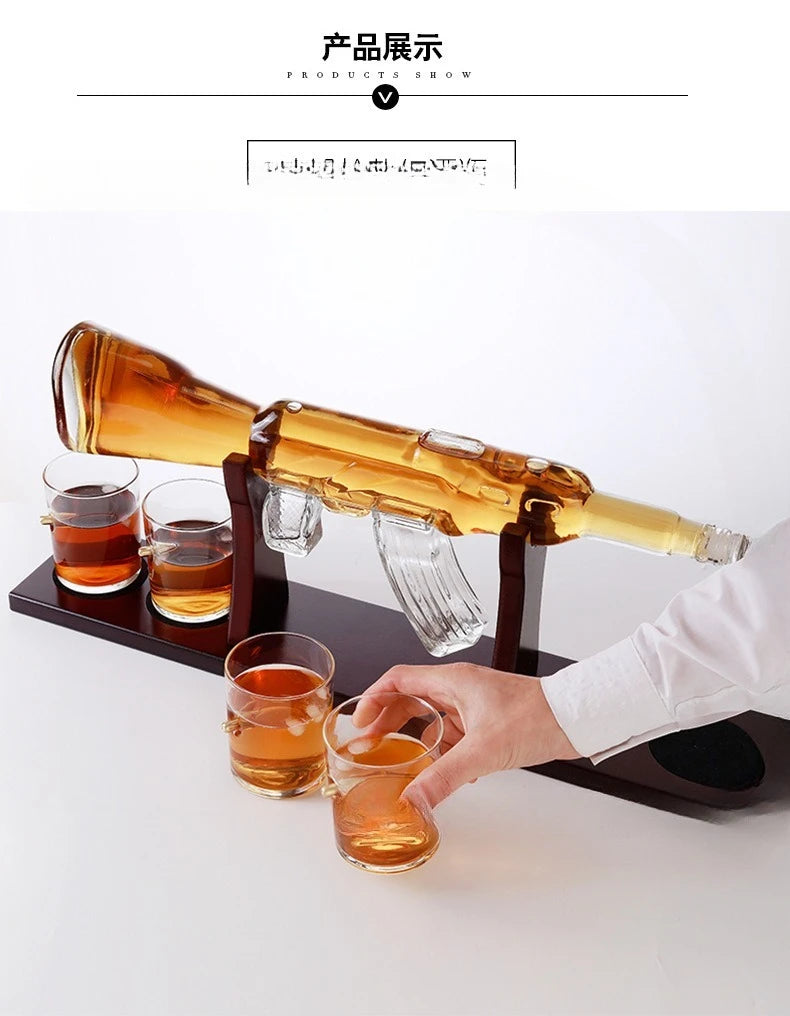 High borosilicate glass decanter wine set cup red wine