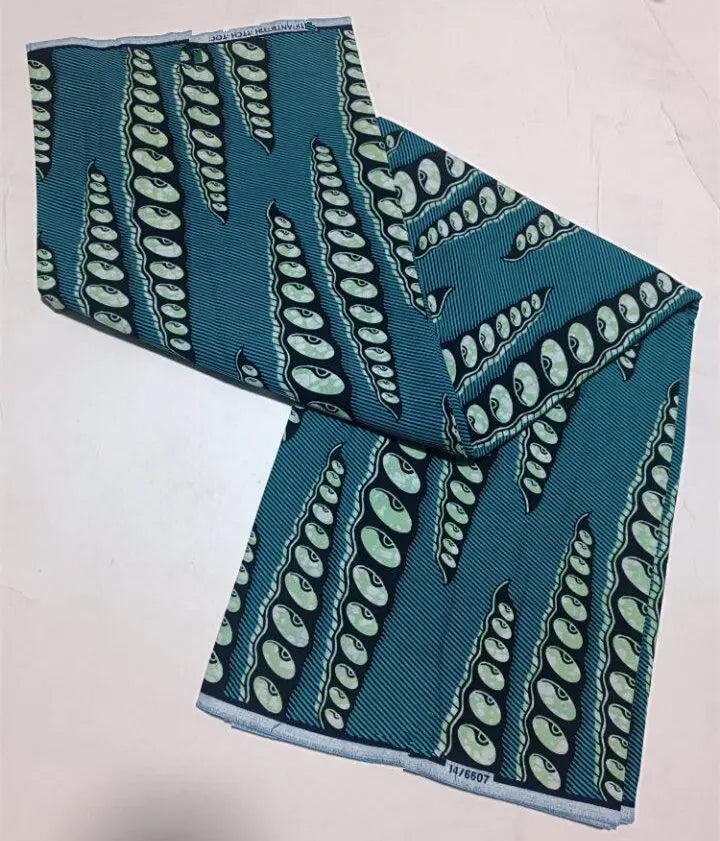 Style Pagne Guaranteed Veritable Original African Real Wax Fabric For Party Dresses Ankara Wax Print Fabric 100% Cotton Ghana