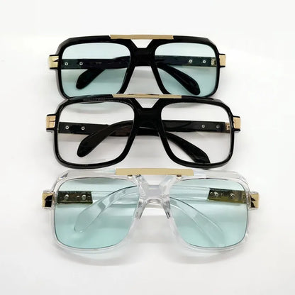 Luxury Brand Oversized Punk Square Sunglasses Men Women Big Frame Sun Glasses Shades Eyewear Goggle De Sol Oculos