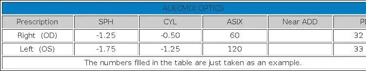 AUECMOI Vintage Men Square Glasses TR90 Frame Myopia Customizable Prescription Anti Blue Ray Optical Photochromic Eyeglasses