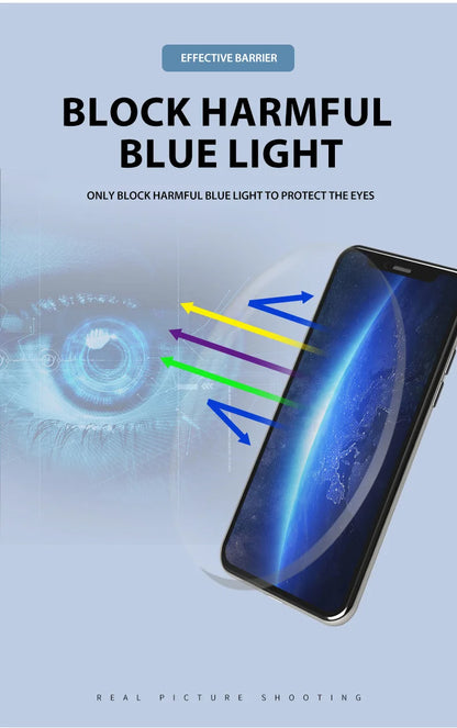 157mm Titanium Alloy Anti Blue Light Square Reading Glasses Men Business Big Presbyopic Glasses Clear Lens Prescription Eyewear