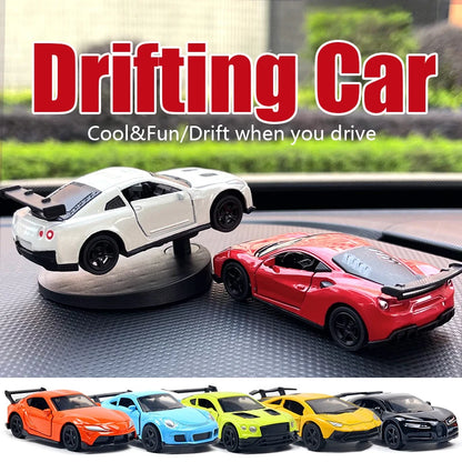 Drift Car dashboard toy model swing turning cool sports race auto ornaments interior accessories decor items fun decorations men