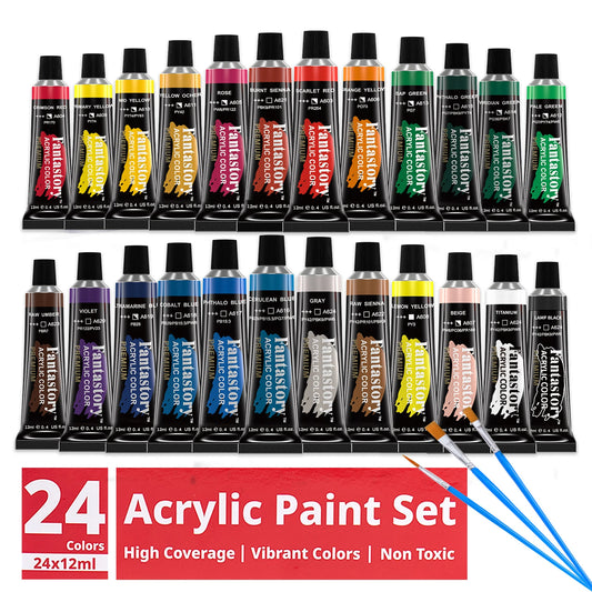 12ML 24 Colors Acrylic Paint Set with 3 Paint Brushes, Ideal Gifts for Painters, Paint Supplies for Adults, Drawing & Painting

Sip & Blot / Sip And Blot / Sip&Blot / SipAndBlot