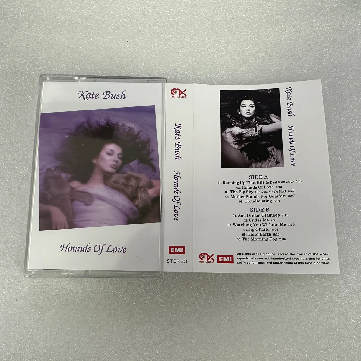 Rock Kate Bush Music Tape Hounds of Love Album Running up That Hill Cassettes Cosplay Walkman Recorder Car Soundtrack Box Gifts
