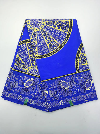 Dutch Ankara Wax Print Fabric High Quality Wax African Hollandais Fabric 100% Cotton Soft African Veritable Real Wax for Dress