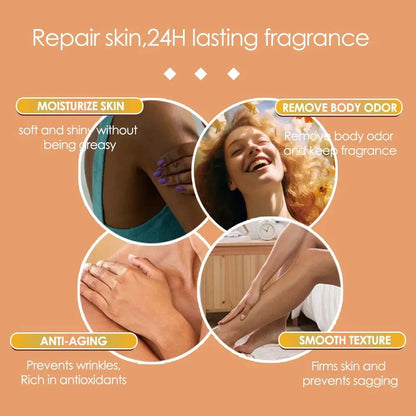 Body Glaze Body Butter Whipped Body Butter for Women, Butter Body Moisturizer for Women Anti Aging Body Cream Leaves Skin Soft