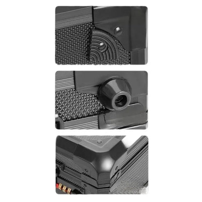 Trading Card Box Card Storage Box Many Card Position Hand Suitcase Case Holder Hard Shell for Game Card Baseball Card